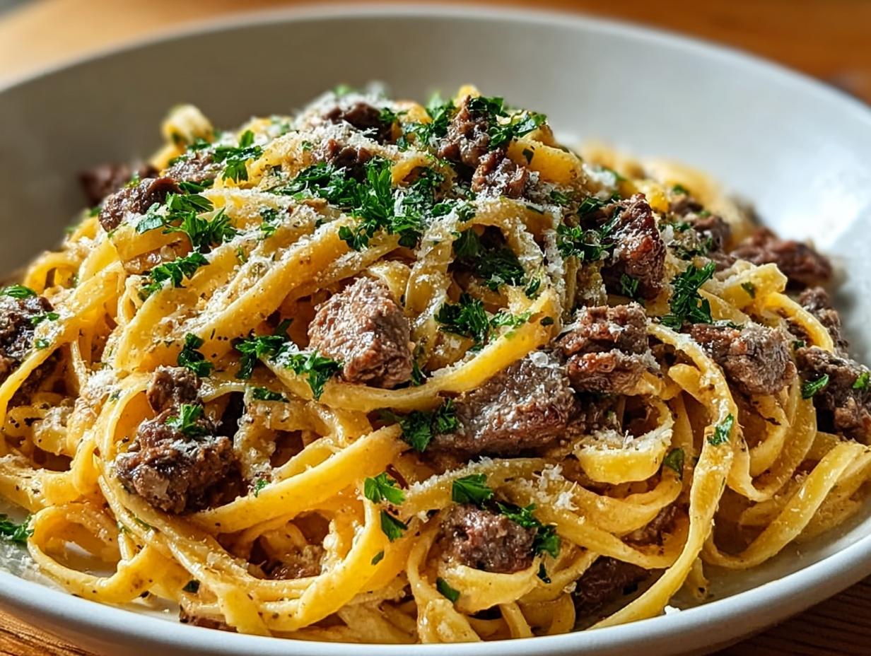 Savory Garlic Butter Beef