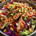 Sesame Chicken Cabbage Crunch: 1 Satisfying Meal 4 Sesame Chicken Cabbage Crunch