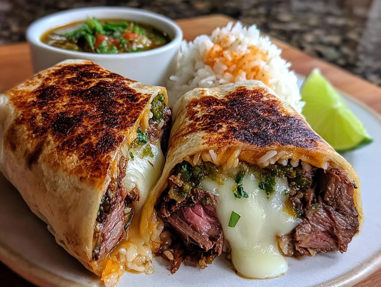 Smoked Beef Rib Burrito