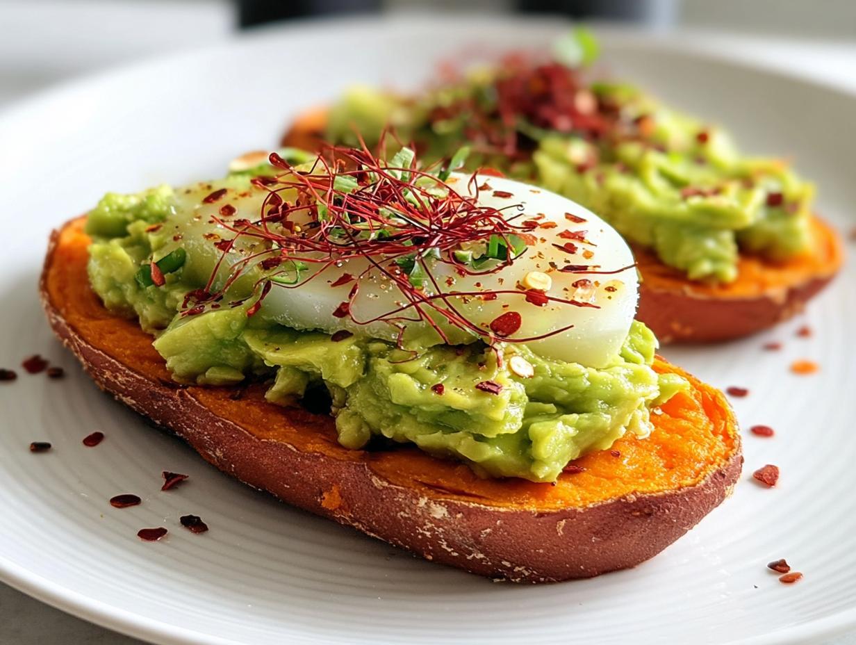 Sweet Potato Toast Avocado