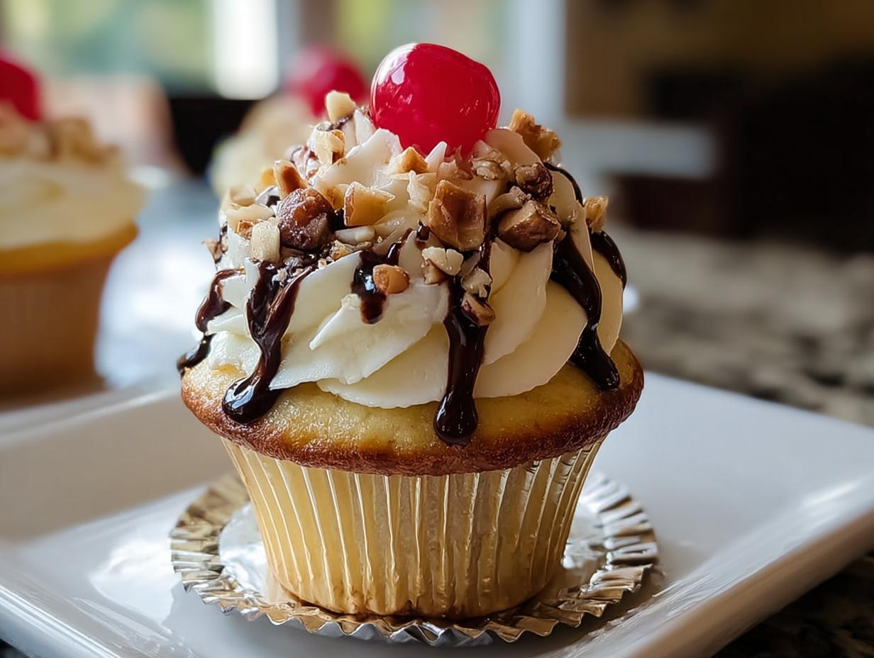 Banana Split Cupcakes: Simple Joy!