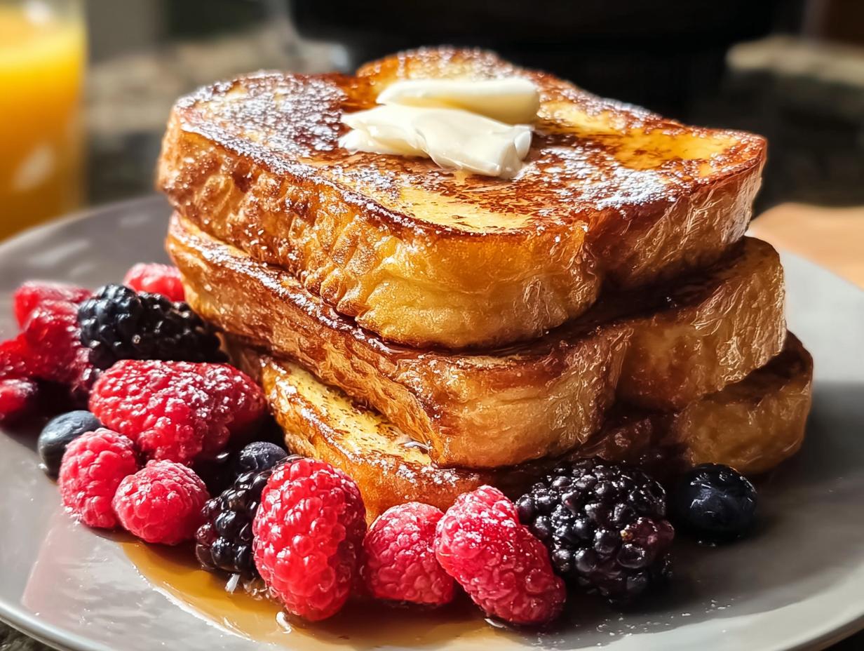 Blackstone French Toast: Golden Perfection - Blackstone French Toast - additional detail