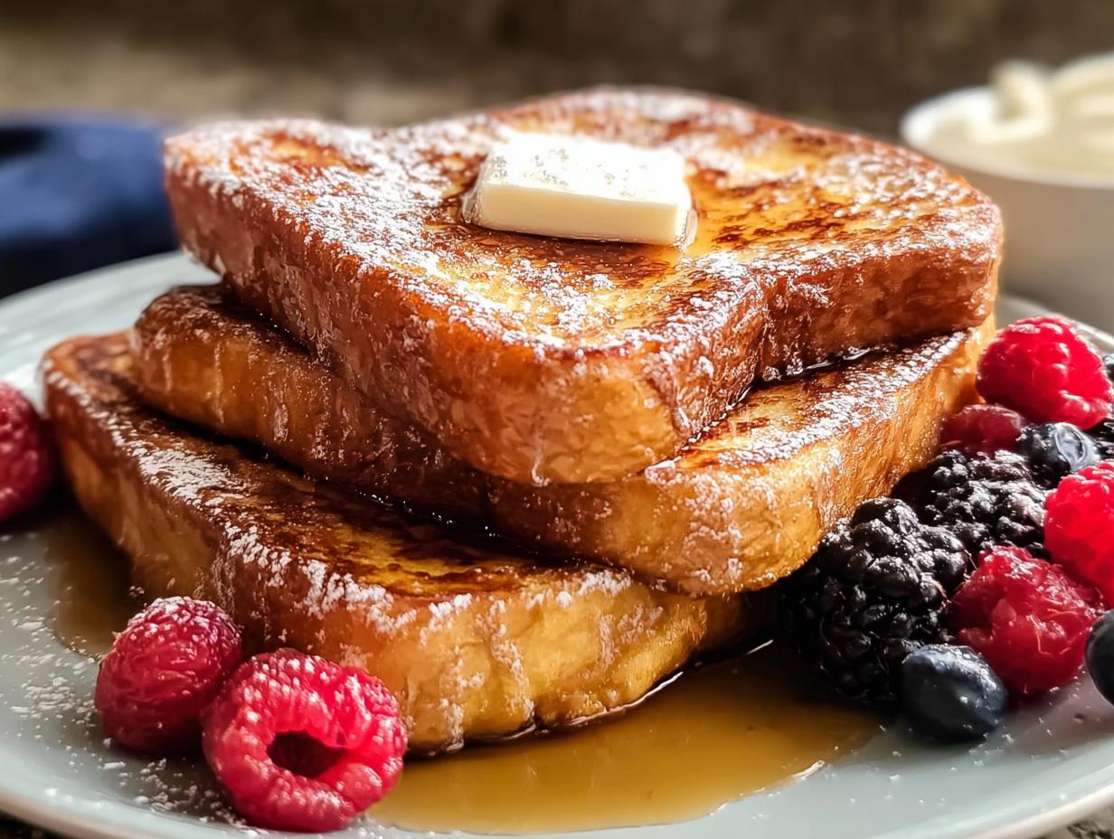Blackstone French Toast: Golden Perfection - Blackstone French Toast - additional detail