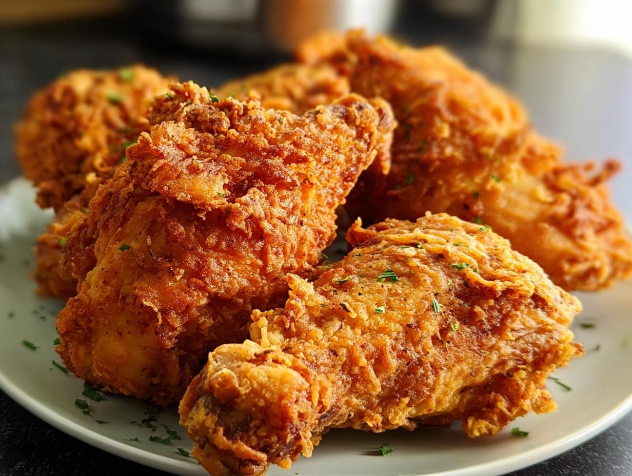 Buttermilk Fried Chicken: 4 Secrets to Amazing Flavor - Buttermilk Fried Chicken - additional detail