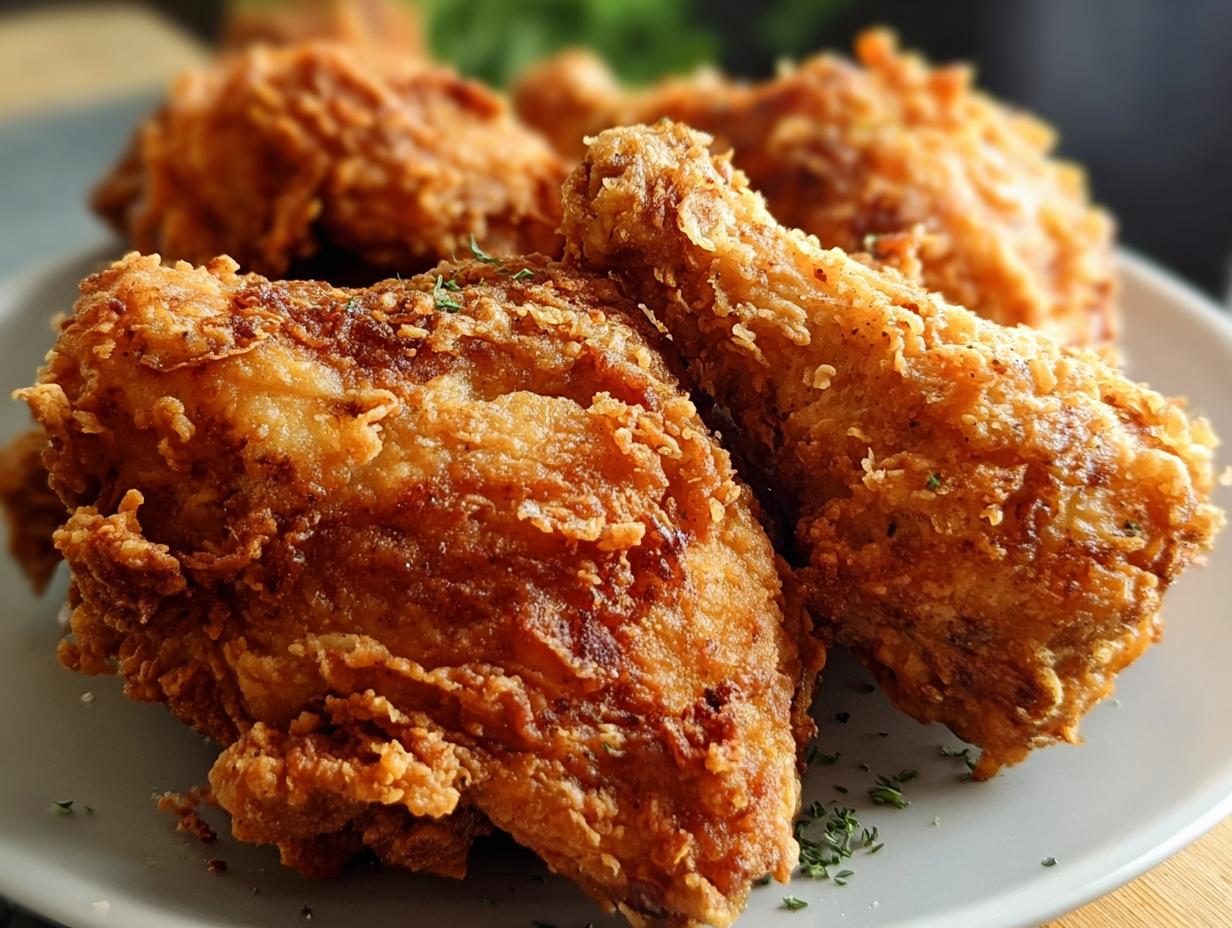 Buttermilk Fried Chicken: 4 Secrets to Amazing Flavor - Buttermilk Fried Chicken - additional detail