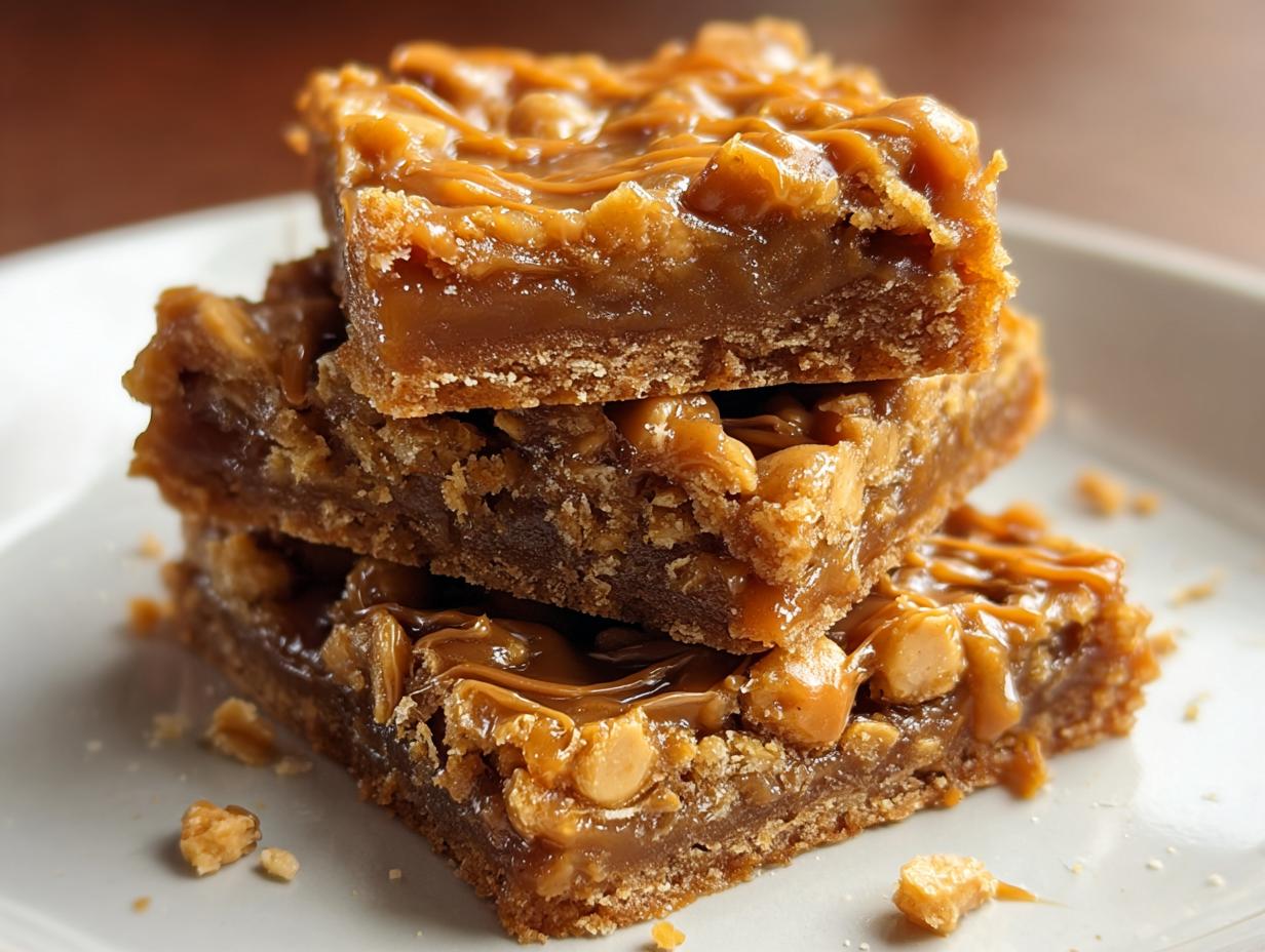 Butterscotch Toffee Cookie Bars