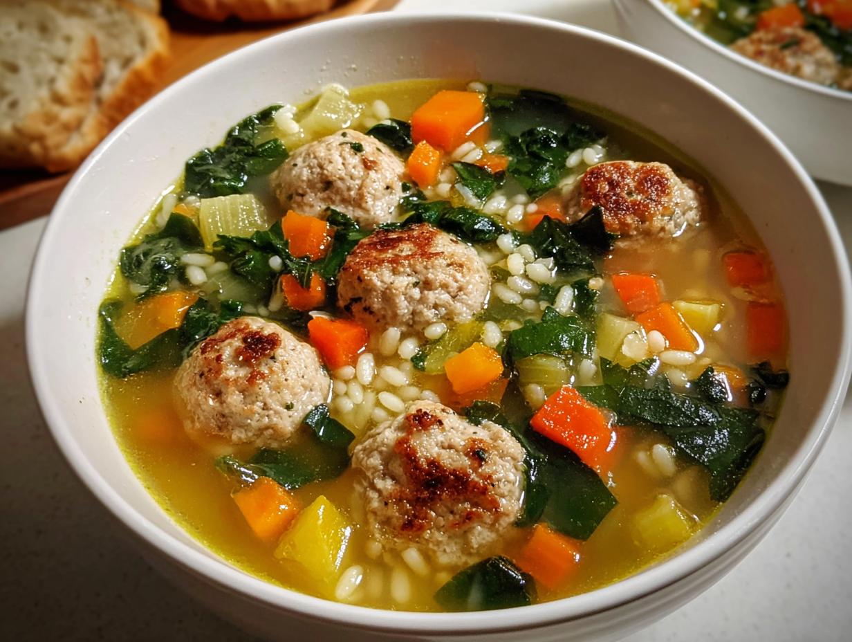 Chicken Meatball Soup