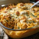 Chicken Spaghetti Casserole: Easy 30-Min Comfort 4 Chicken Spaghetti Casserole