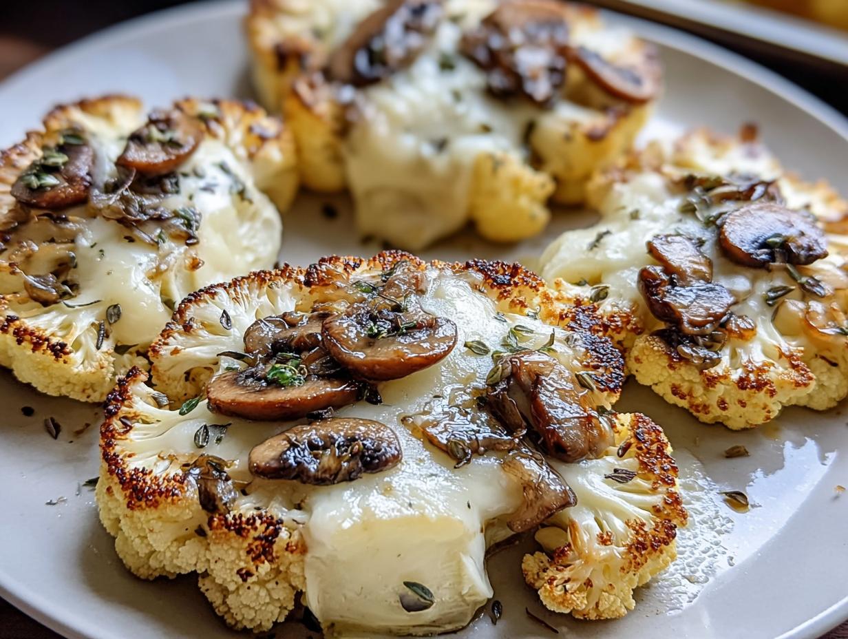 Clean Eating Cheesy Cauliflower