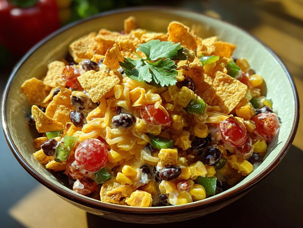 Creamy Frito Corn Salad: 10-Minute Divine Side 2 Creamy Frito Corn Salad ingredients laid out