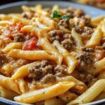 Creamy Rotel Pasta Ground, 1 Pan Meal 4 Creamy Rotel Pasta Ground