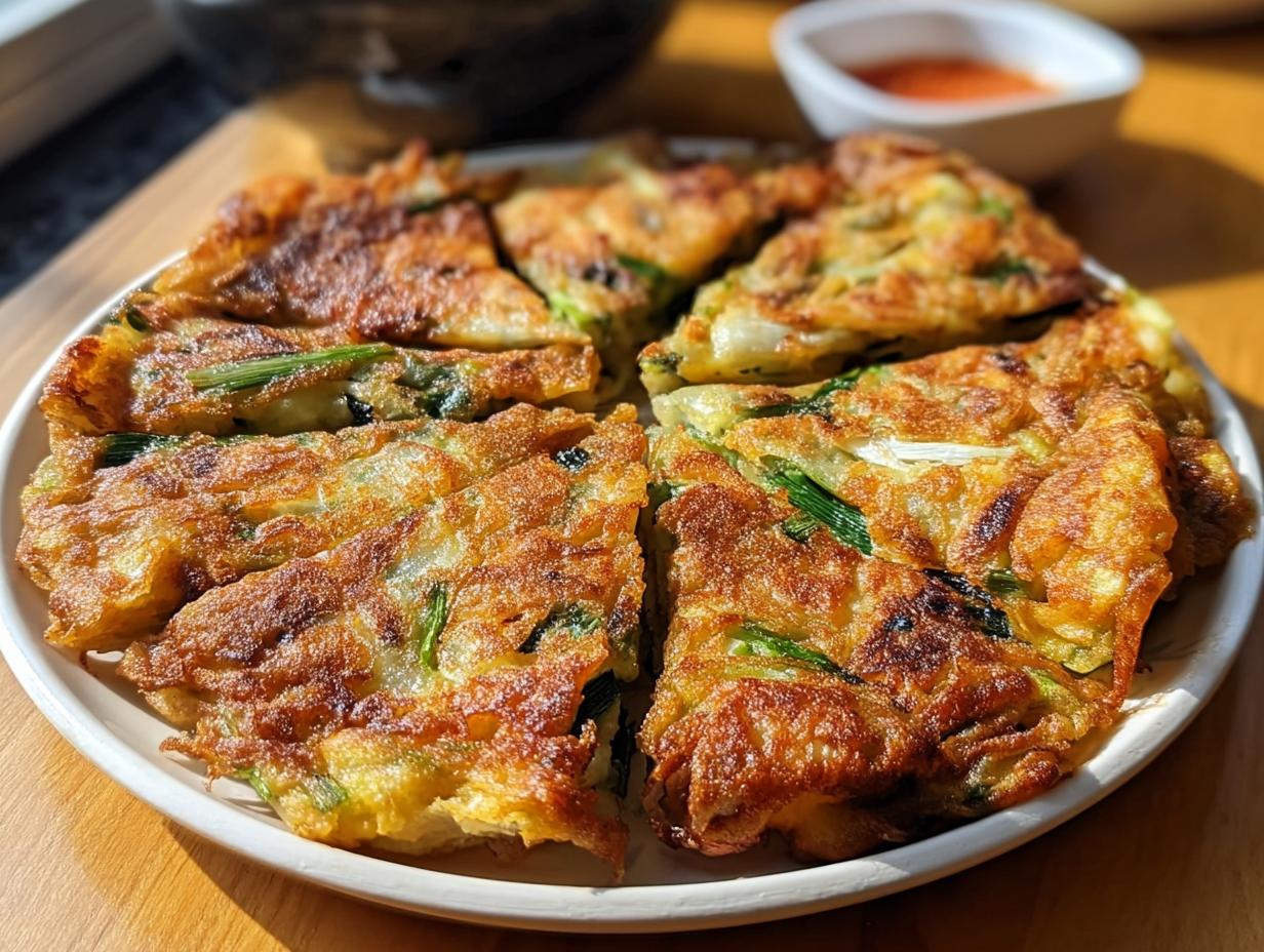 Crispy Korean Spring Onion: 1 Simple Secret - Crispy Korean Spring Onion - additional detail