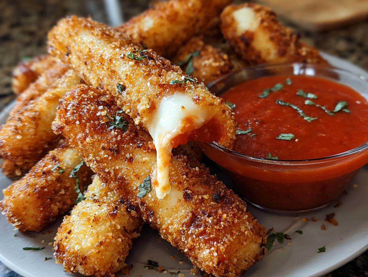 Deep Fried Pizza Sticks: Outstanding Cheesy Snack - Deep Fried Pizza Sticks - main visual representation