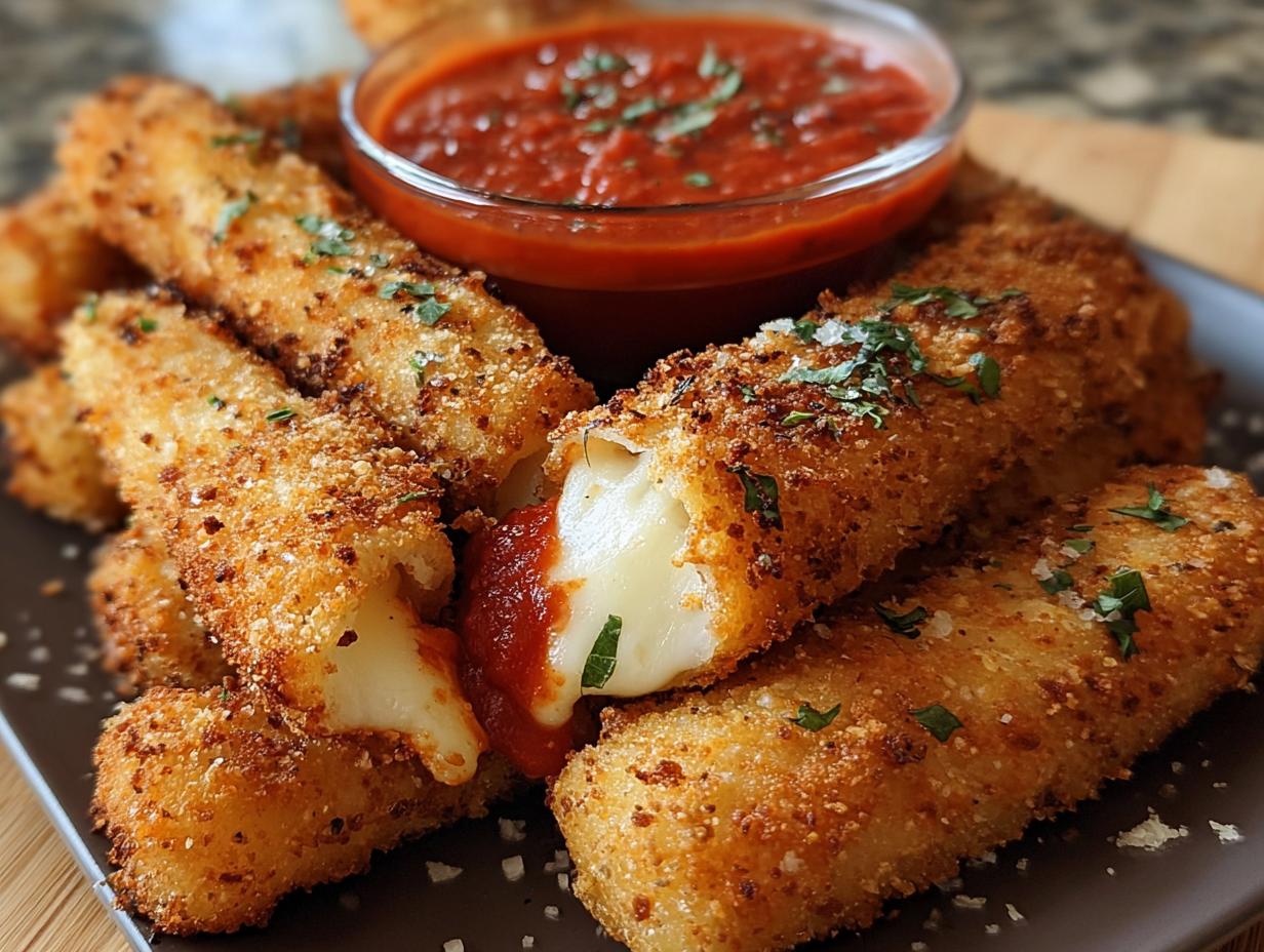Deep Fried Pizza Sticks: Amazing Cheesy Snack