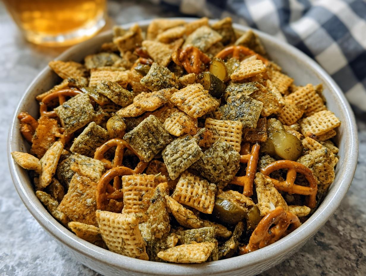 Dill Pickle Chex Mix: Zesty 5-Minute Flavor Explosion - Dill Pickle Chex Mix - additional detail