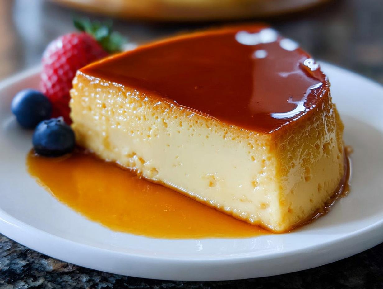 Flan: 1 Hour to Stunning Dessert Perfection - Flan - additional detail