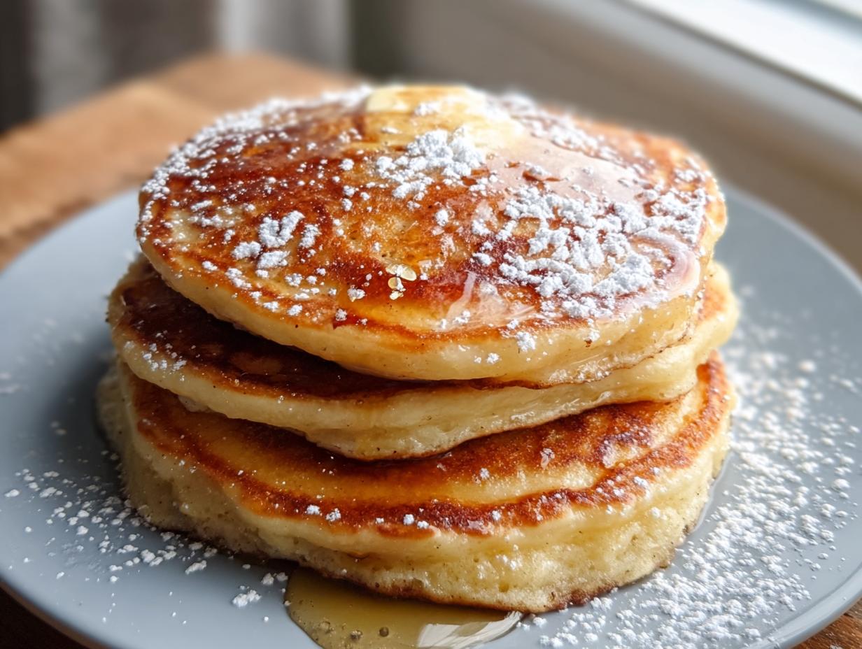 Delicious Fluffy Cinnamon Pancakes: 10 Min Prep - Fluffy Cinnamon Pancakes - additional detail