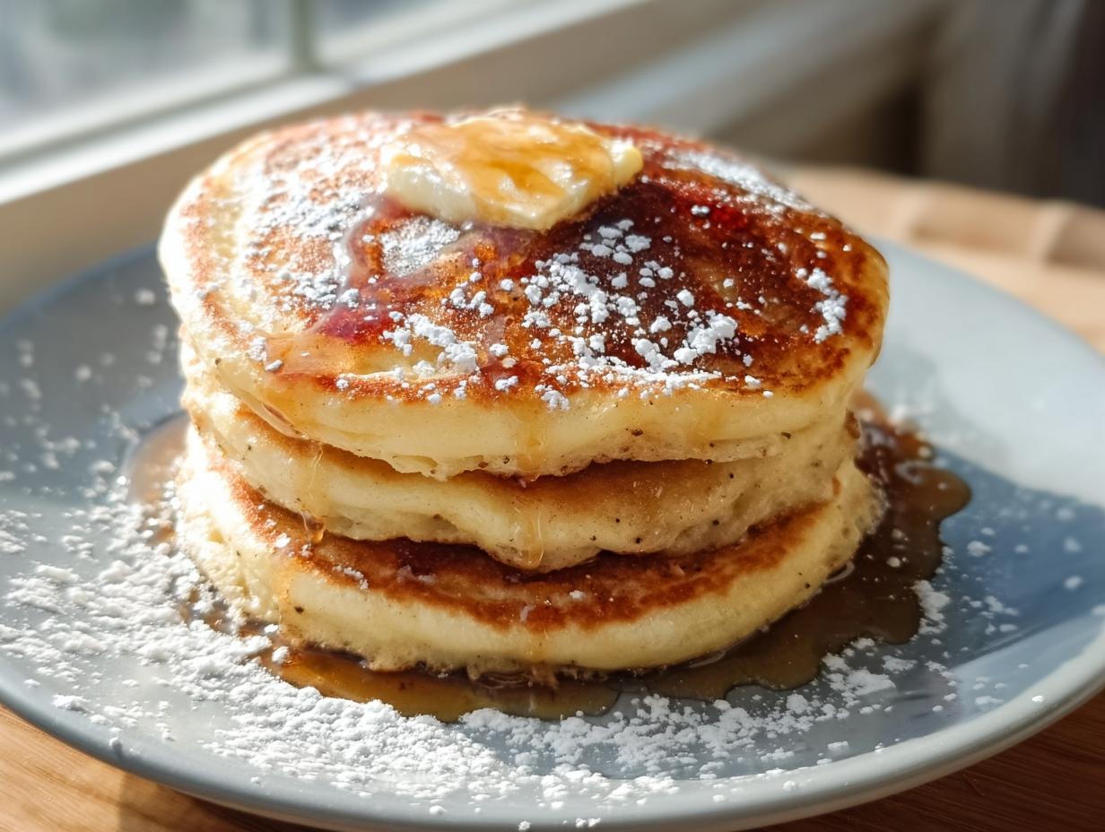 Fluffy Cinnamon Pancakes