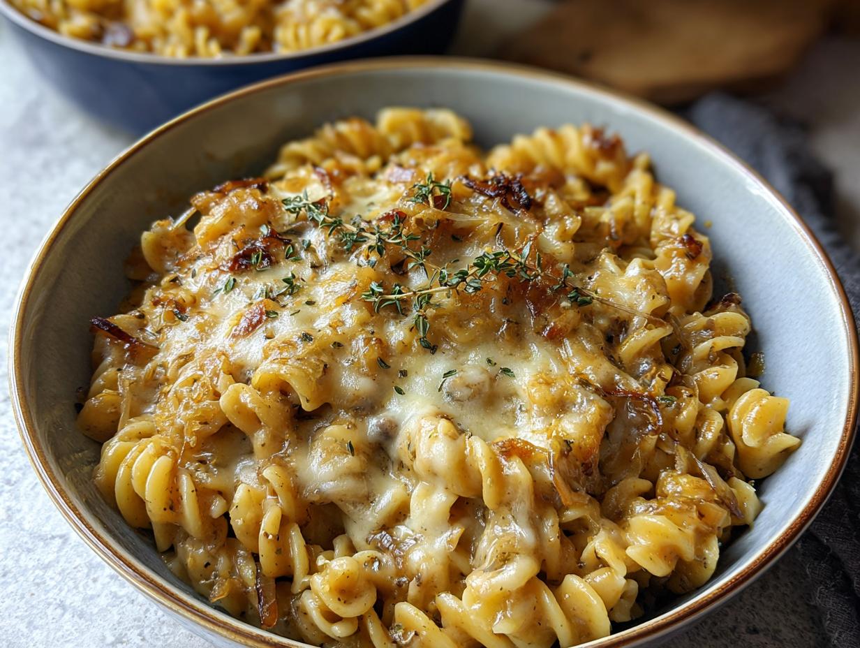 French Onion Soup Pasta: 3 Keys to Comfort - French Onion Soup Pasta - main visual representation
