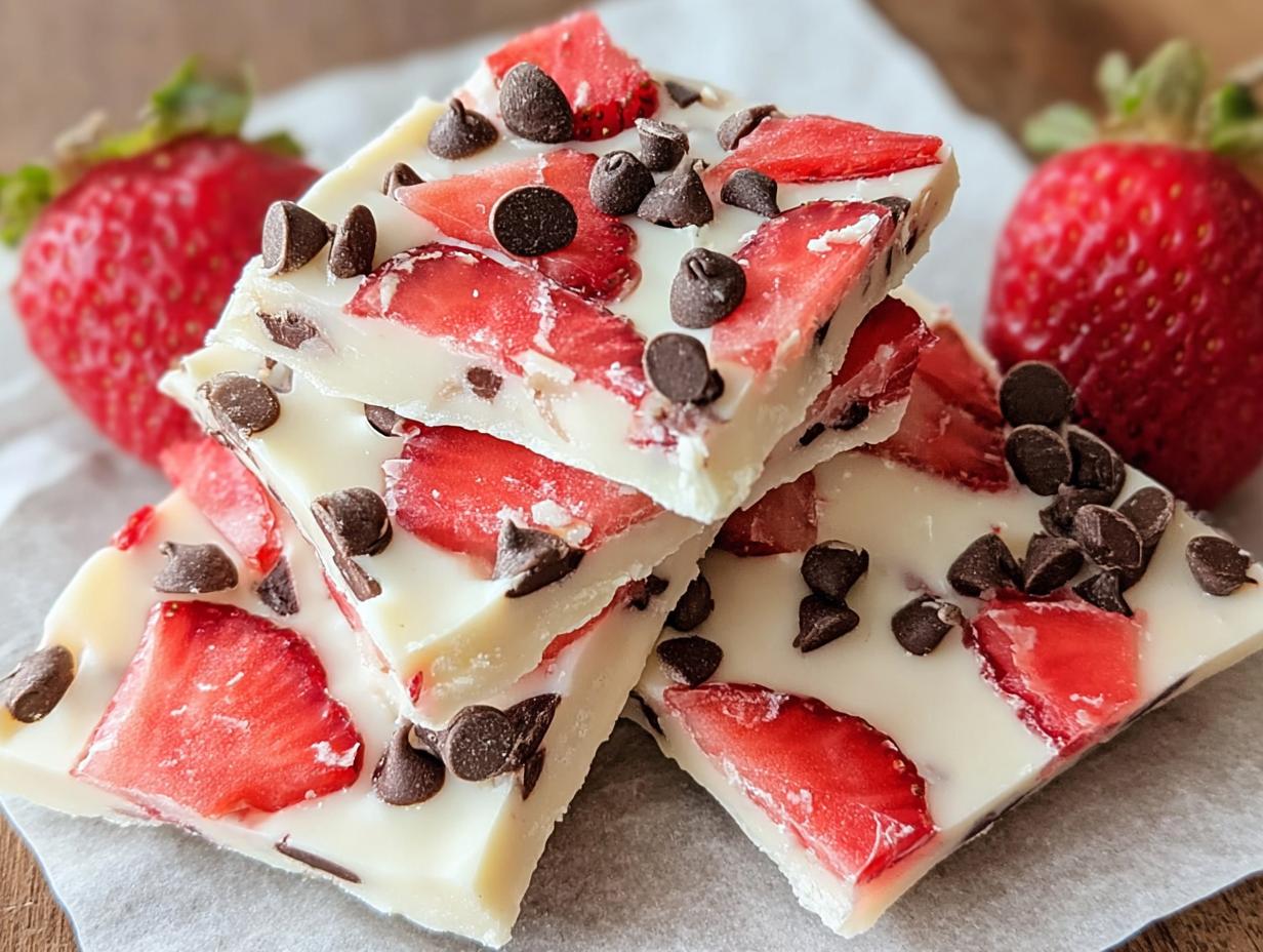 Frozen Yogurt Bark