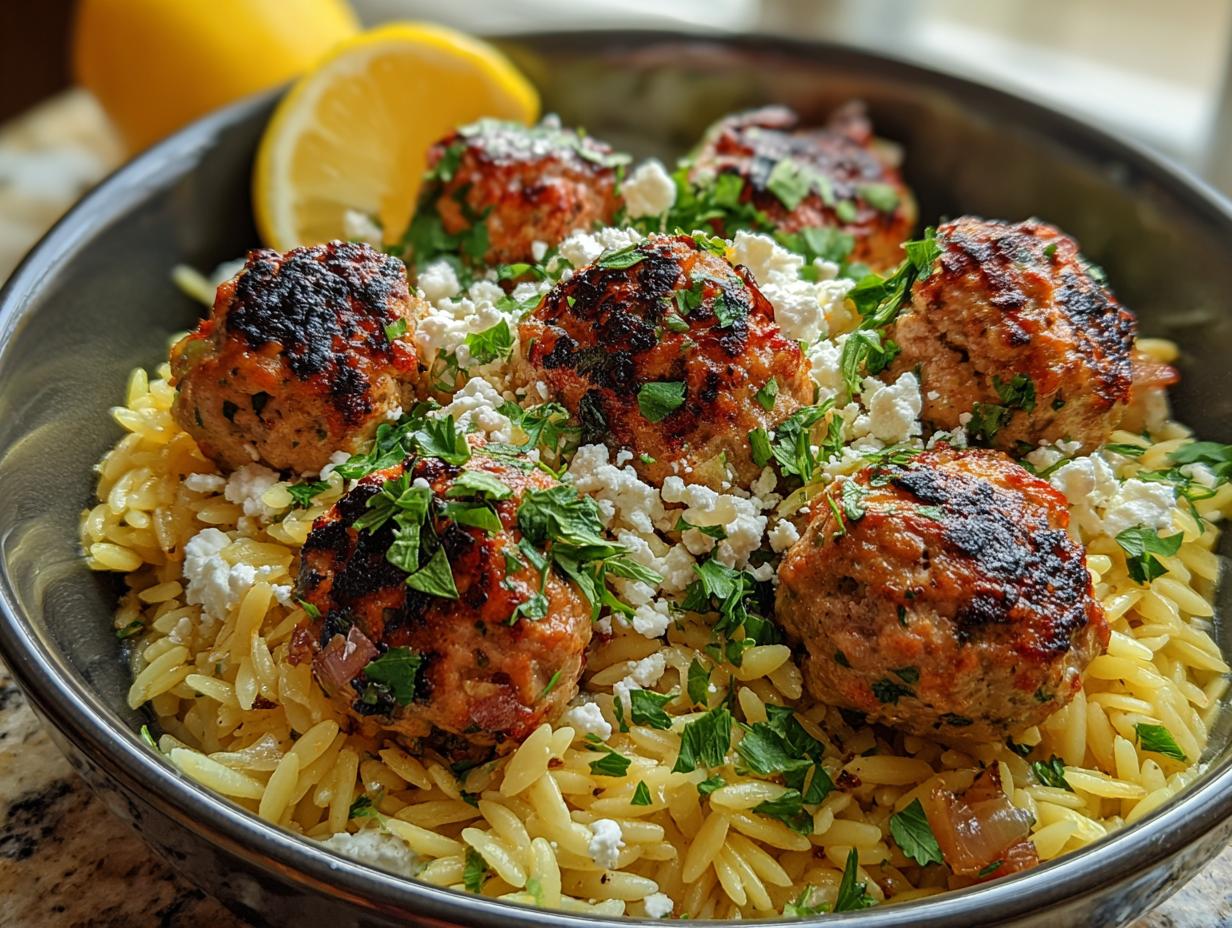 Greek Chicken Meatballs Lemon: Impressive Flavor - Greek Chicken Meatballs Lemon - additional detail