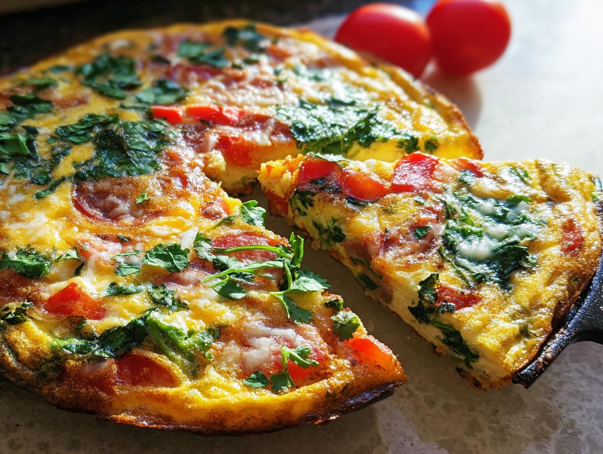 Healthy Frittata: 6 Delicious Ingredients - Healthy Frittata Deliciously Dish - additional detail