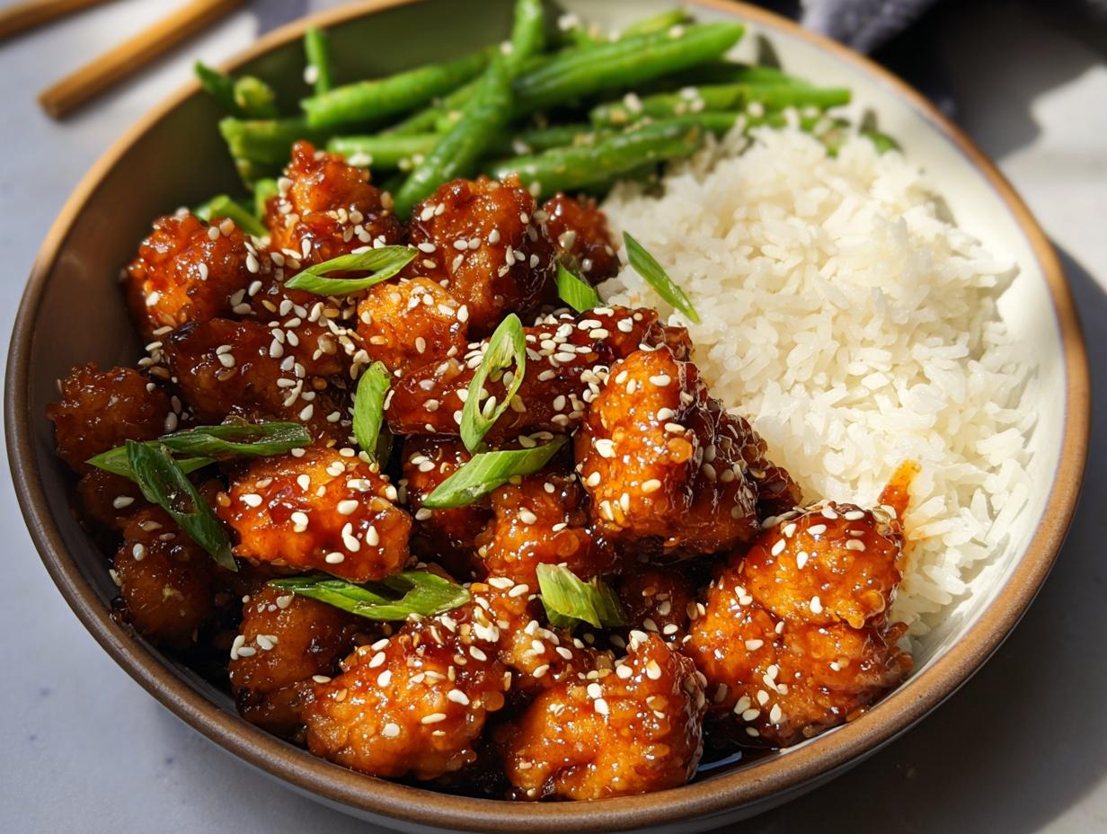 Healthy Sesame Chicken