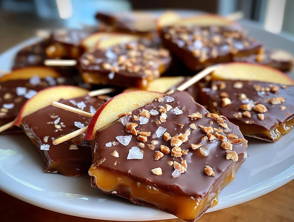 Irresistible Caramel Apple Bark: 15 Minute Treat - Irresistible Caramel Apple Bark - additional detail