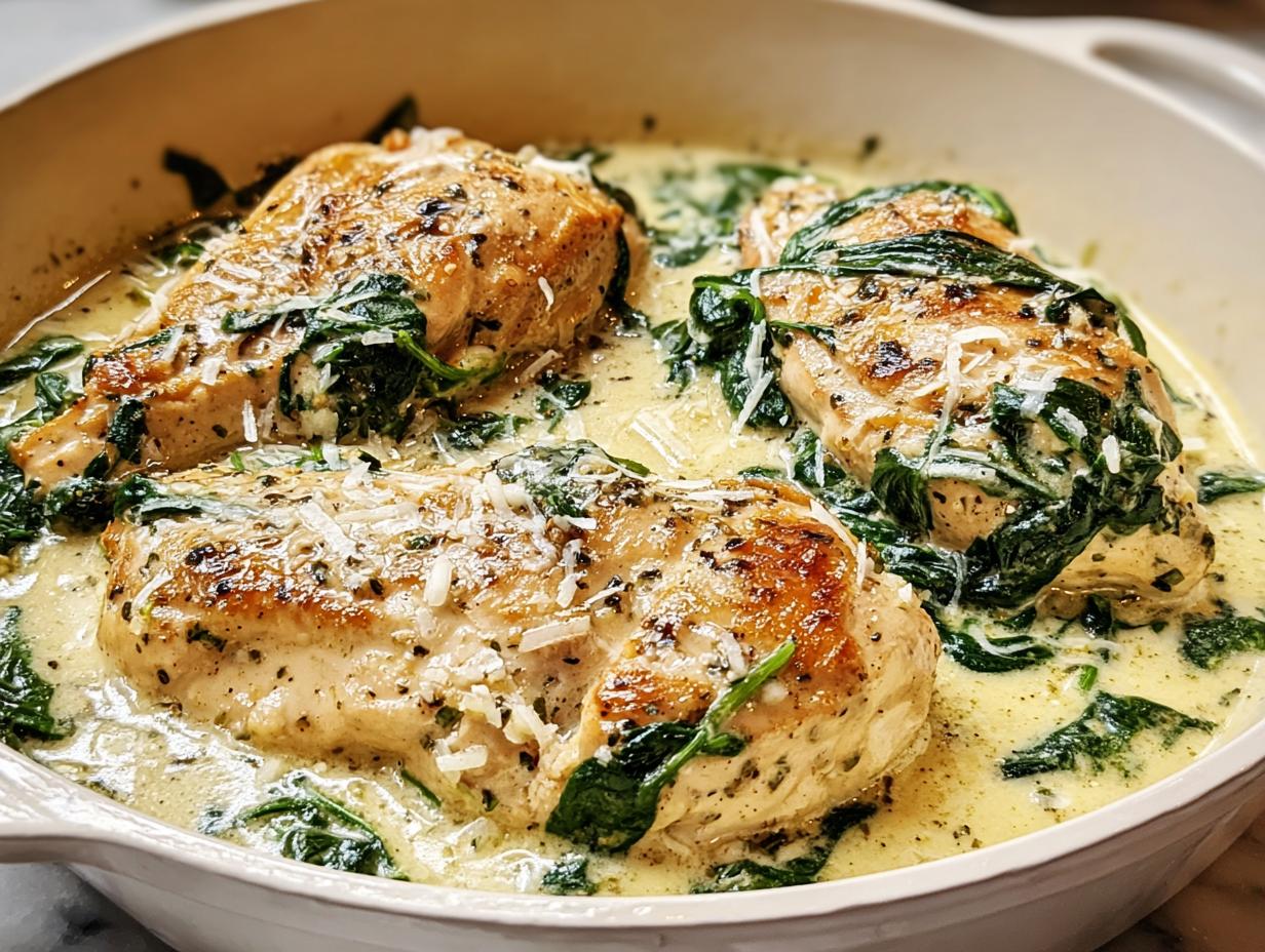 Irresistible Chicken Florentine For