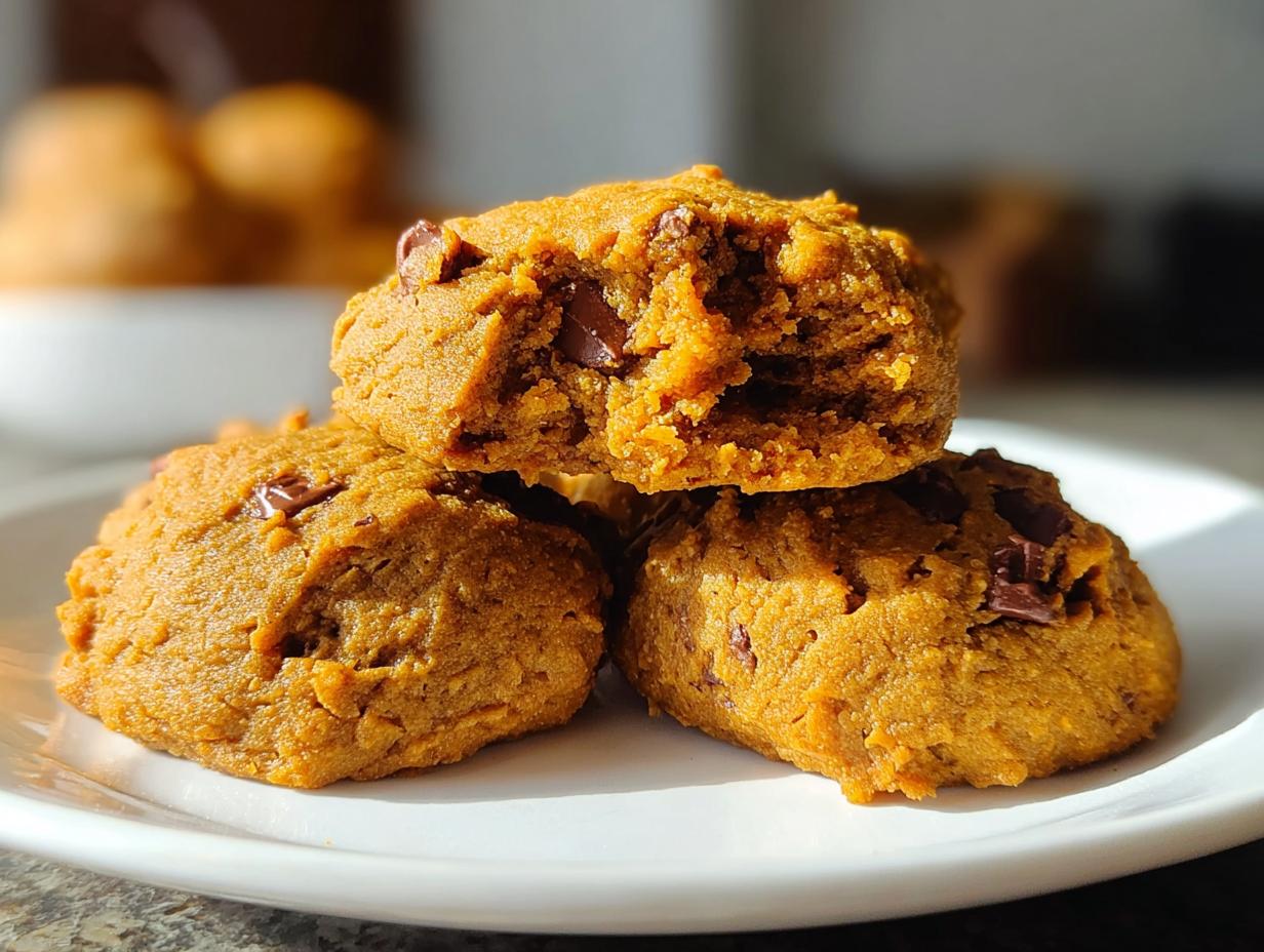 Tempting Healthy Pumpkin Cookies: 90 Cal