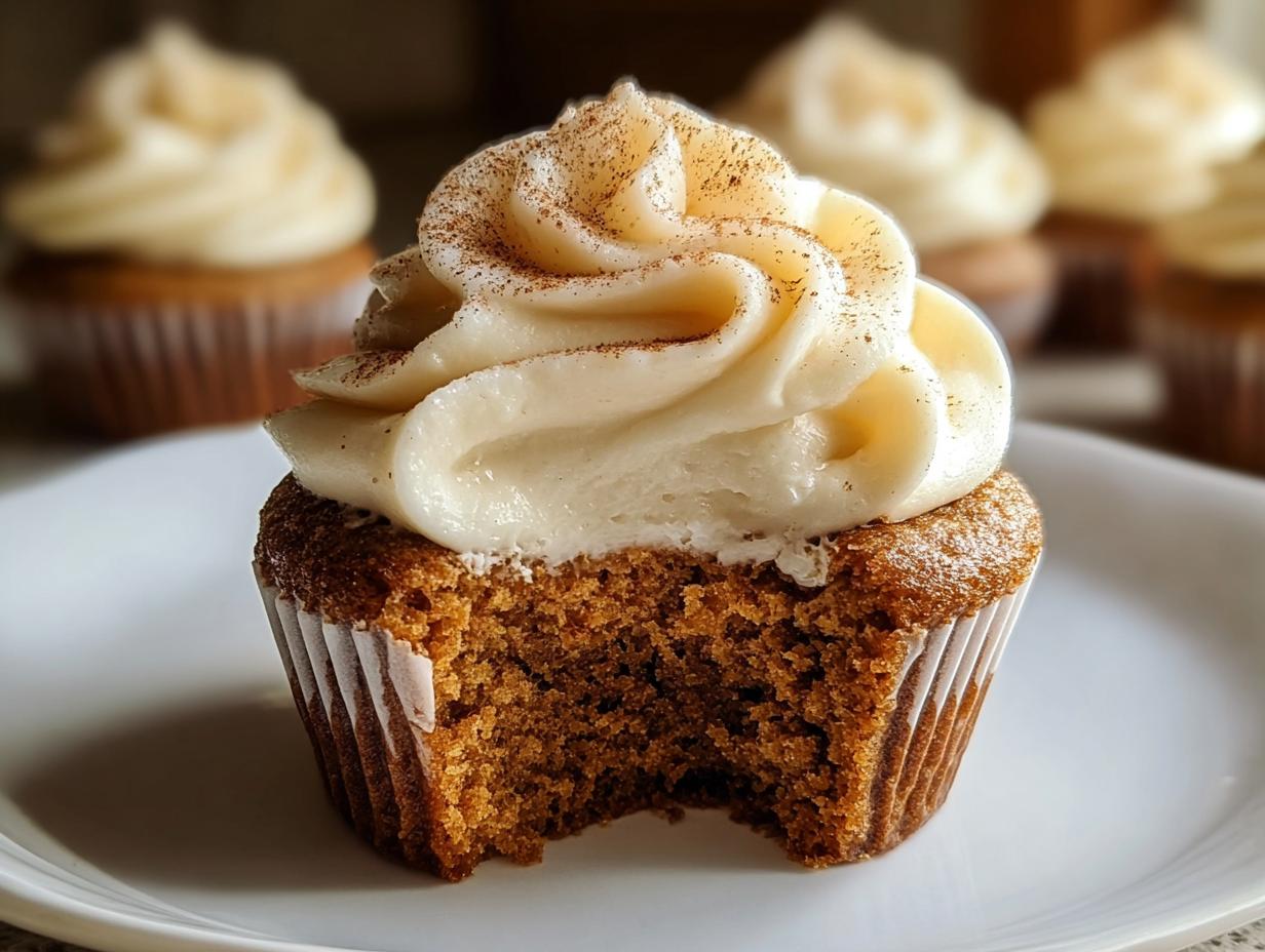 Irresistible Pumpkin Cheesecake Cupcake