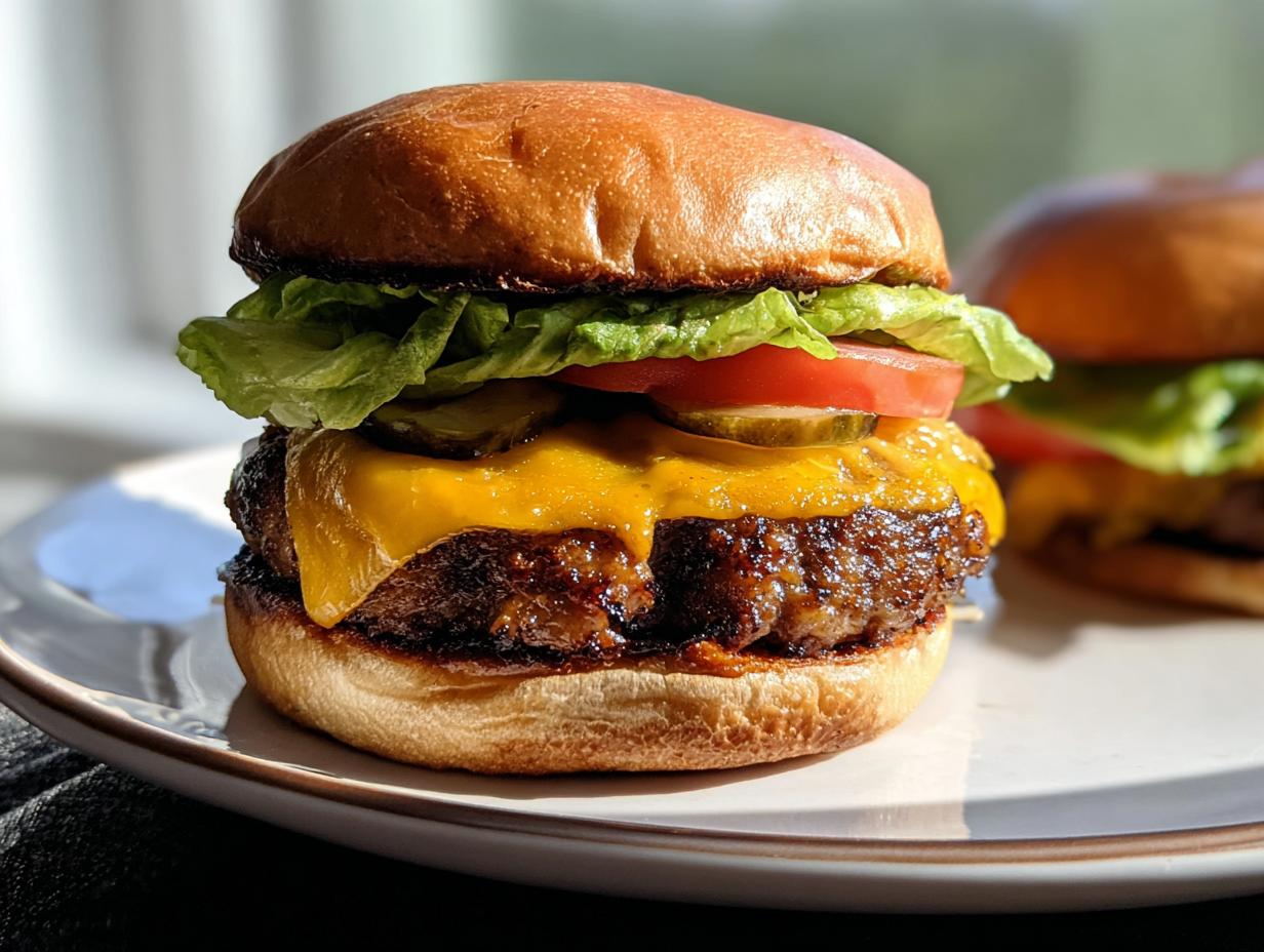Irresistible Smashed Burger For