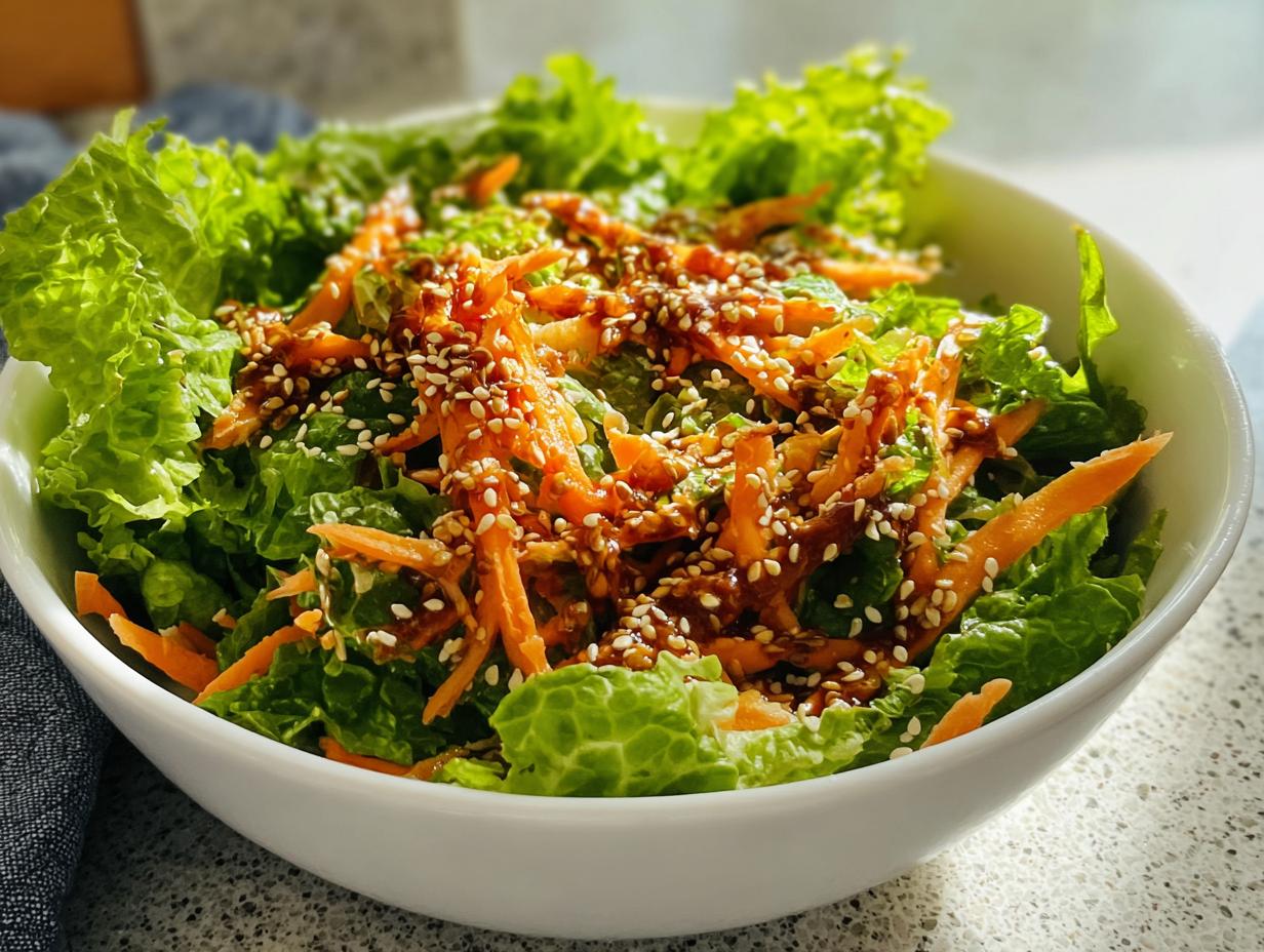 Korean Lettuce Salad: Fast, Delicious & Healthy
