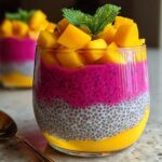 Mango Dragon Fruit Chia: Tropical Bliss 1-Minute Prep 4 Mango Dragon Fruit Chia