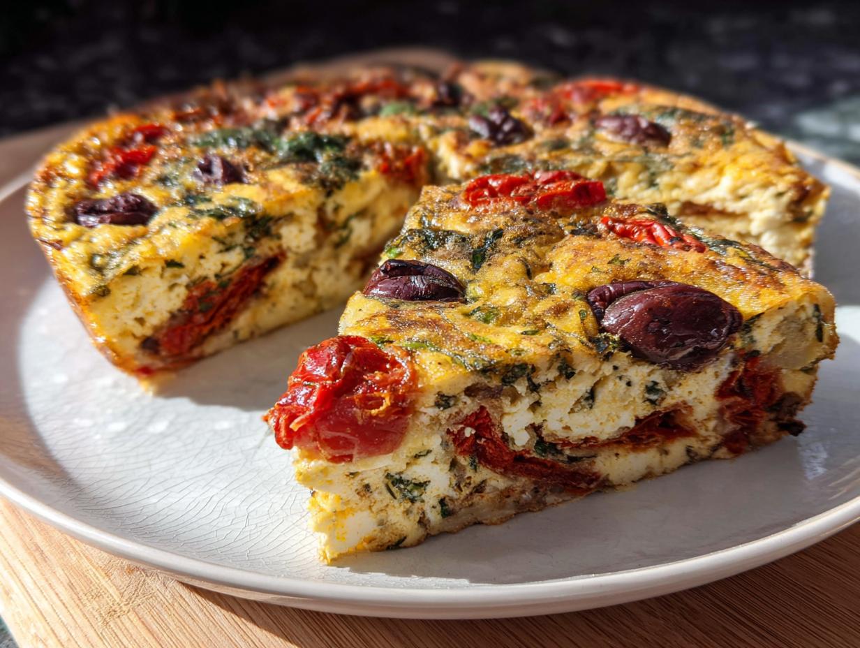 Mediterranean Style Frittata Flavors