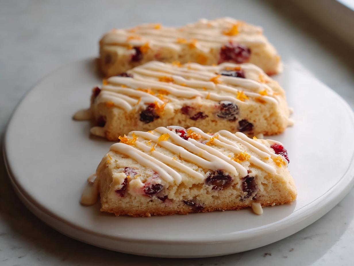 Orange Cranberry Shortbread Cookies: 1 Easy Festive Treat - Orange Cranberry Shortbread Cookies - additional detail
