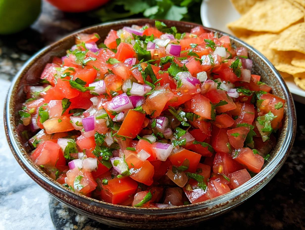 Pico Gallo Mexikanische Salsa: Outstanding Fresh Flavor - Pico Gallo Mexikanische Salsa - additional detail