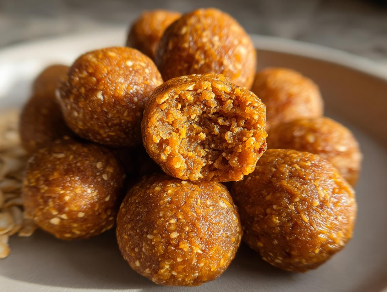 Pumpkin Protein Balls Guilt