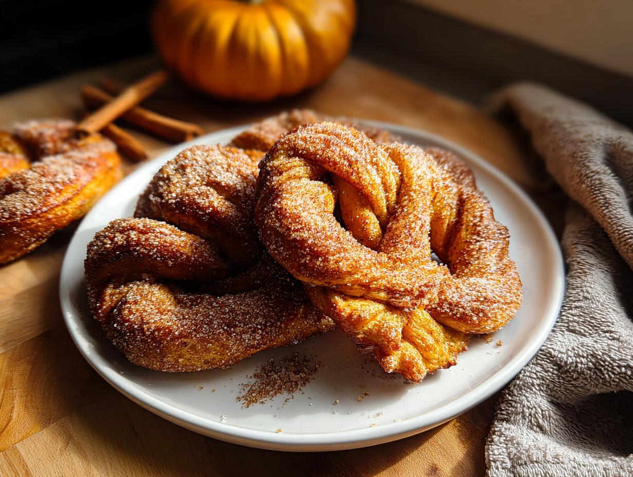 Pumpkin Spice Pretzel Falls