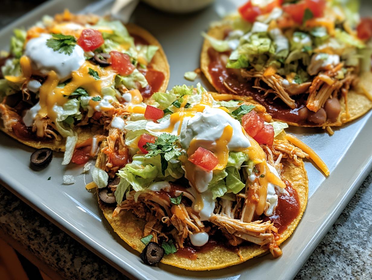 Rotisserie Chicken Tostadas: 15 Min Flavor Burst - Rotisserie Chicken Tostadas - additional detail