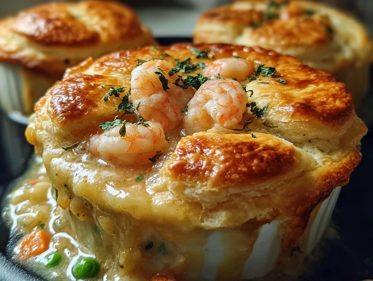 Amazing Seafood Pot Pie Cheddar in 15 Min - Seafood Pot Pie Cheddar - main visual representation
