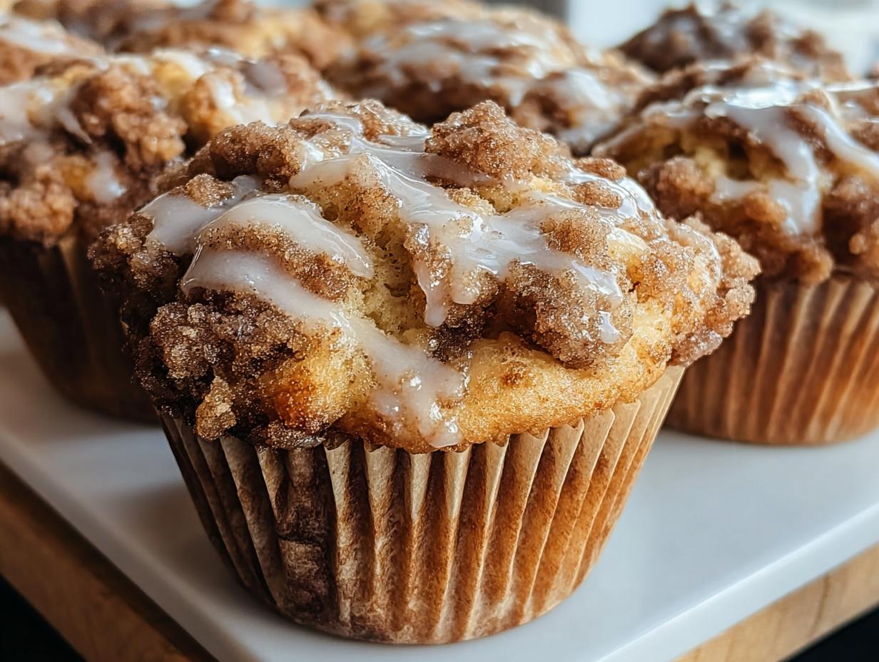 Sourdough Coffee Cake Muffins: 1 Great Treat 3 Sourdough Coffee Cake Muffins: 1 Great Treat - Sourdough Coffee Cake Muffins - additional detail