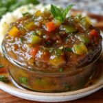 Sweet Tangy Green Tomato: Amazing 45-Min Relish 4 Sweet Tangy Green Tomato