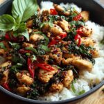 Amazing Thai Basil Chicken Pad in 15 mins 4 Thai Basil Chicken Pad