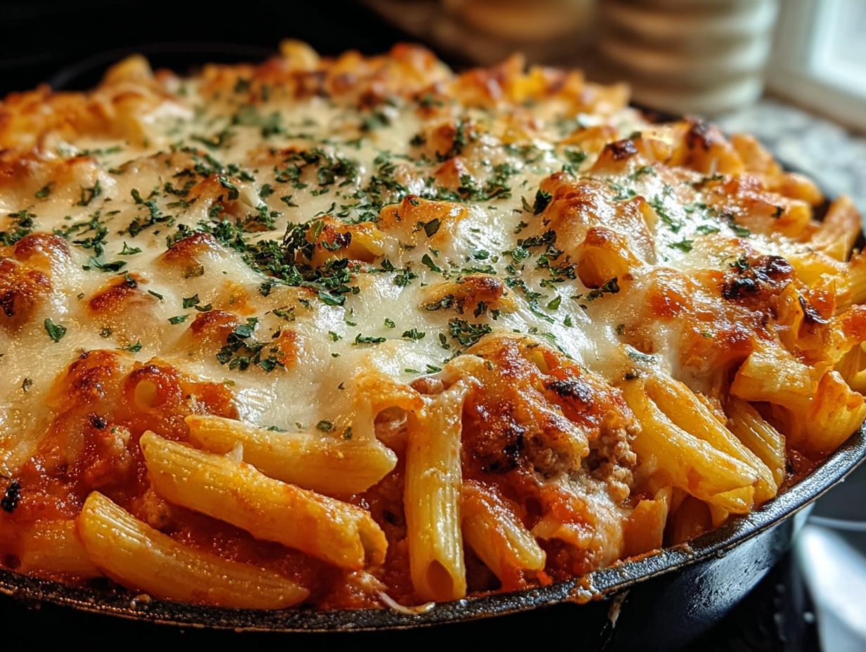 Tomato Tuna Pasta Bake: Amazing 1-Dish Meal - Tomato Tuna Pasta Bake - additional detail