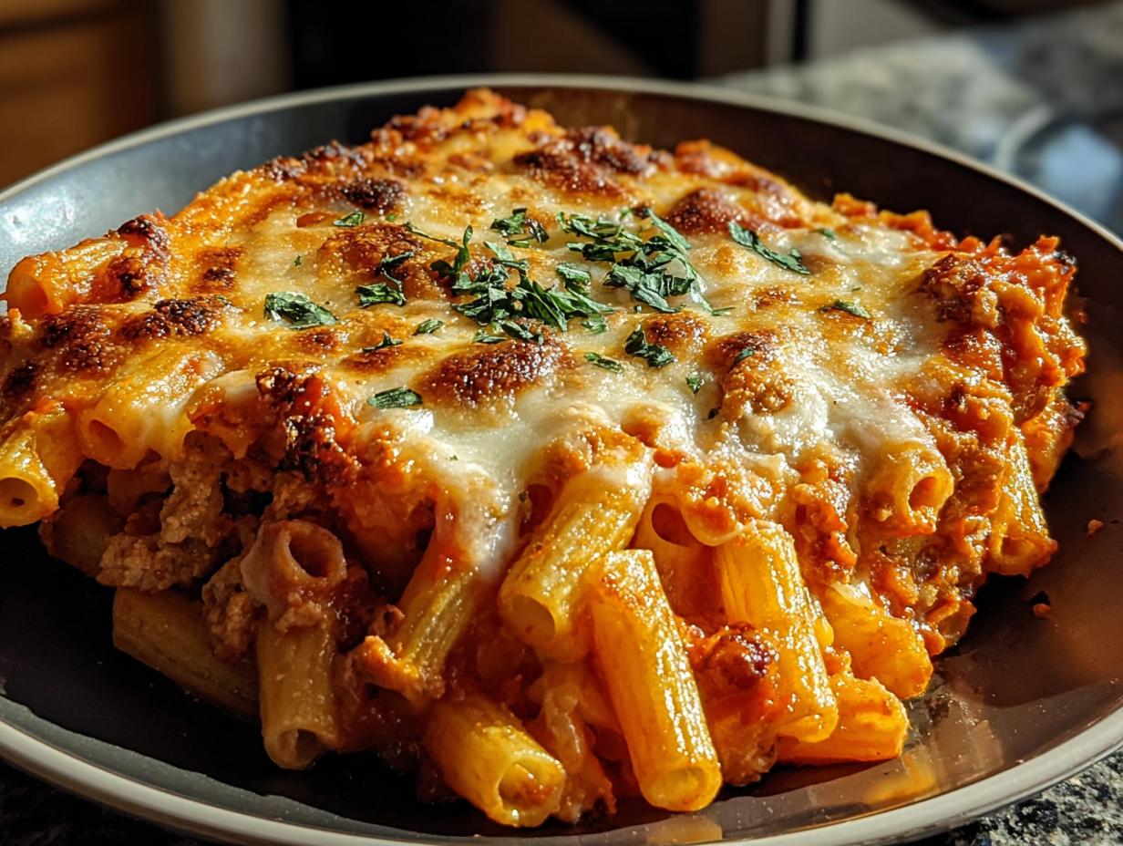 Tomato Tuna Pasta Bake: Amazing 1-Dish Meal - Tomato Tuna Pasta Bake - additional detail