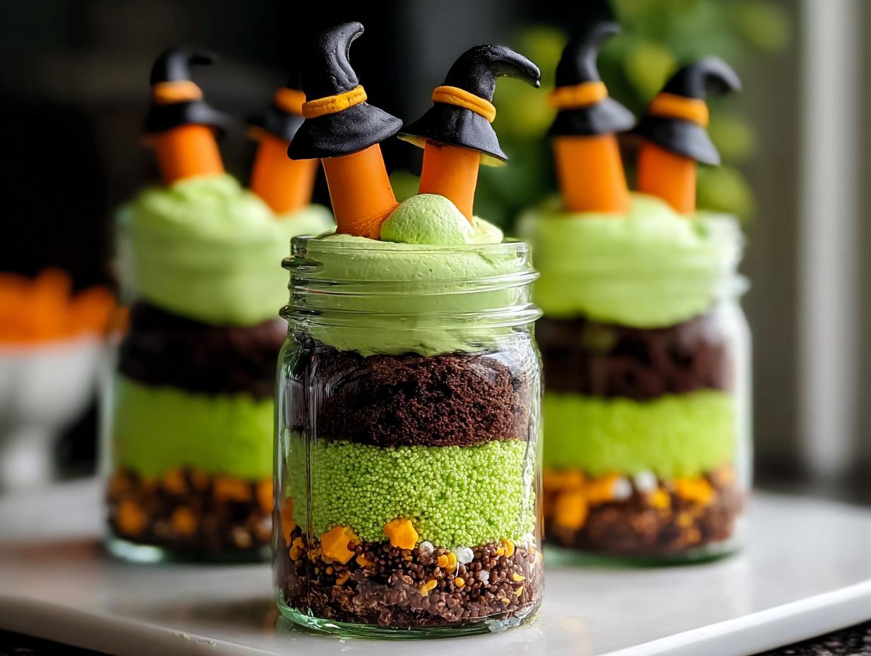 Witches Brew Halloween Cake: Magic Spooky Treat - Witches Brew Halloween Cake - additional detail