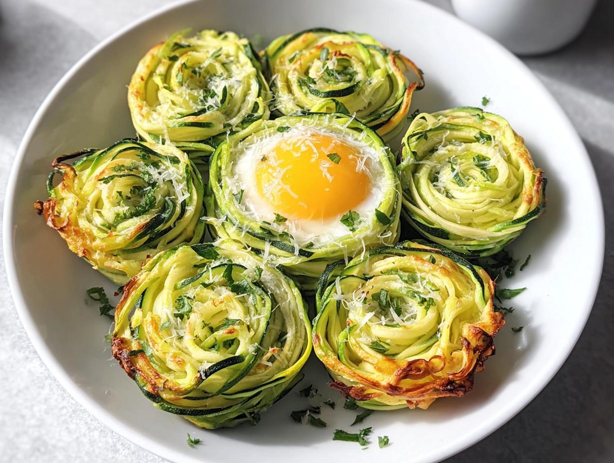 Zoodle Egg Nests: Amazingly Healthy Breakfast