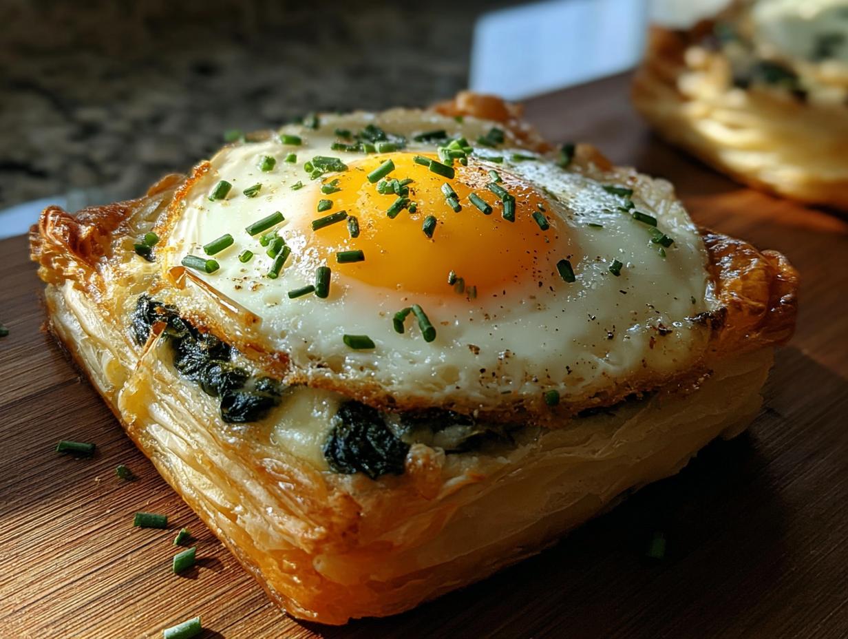 Baked Eggs Napoleon: 4 Easy Steps to Luxury - Baked Eggs Napoleon - additional detail