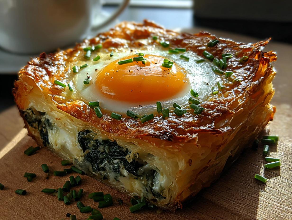 Baked Eggs Napoleon: 4 Easy Steps to Luxury - Baked Eggs Napoleon - additional detail